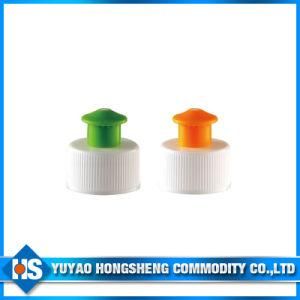 Hy-Cp-08 PP Material Shampoo Packing Push Pull Cap for Bottle