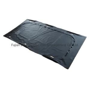 Disposable PVC Corpse Bag Body Storage Bag with Side Handles Leak Proof Cadaver Bag