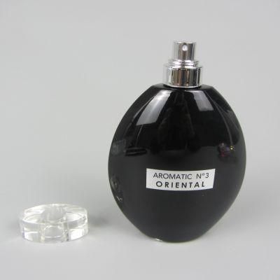 Selling Fragrance Nice Colored 100ml Glass Perfume Bottles