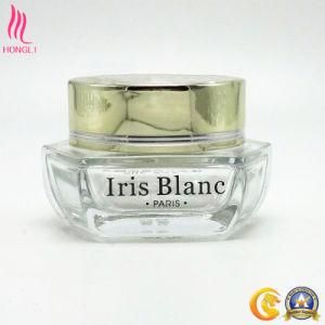 Hexagon Glass Container for Whitening Cream