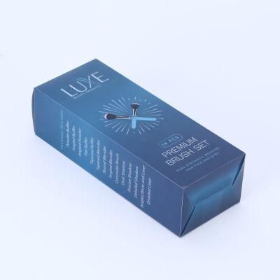 Custom Plastic Blush Brush Printing Box for Cosmetic Packaging