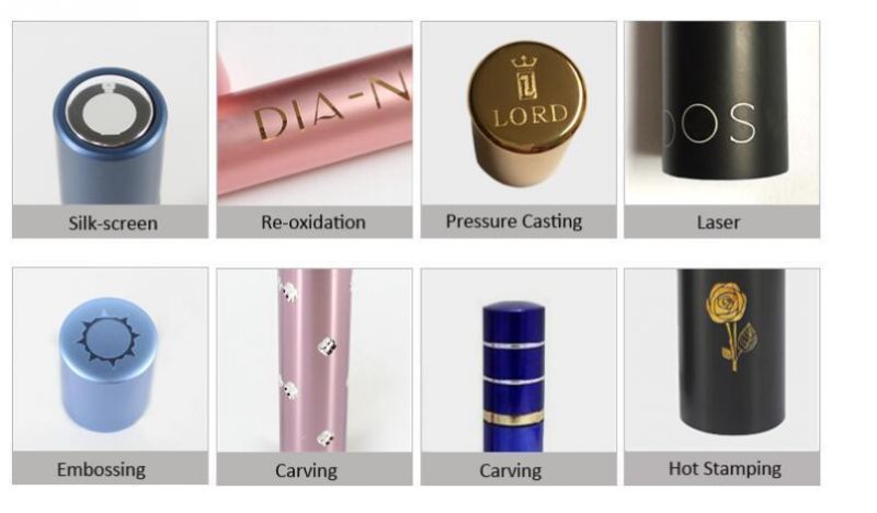 Color Aluminum Perfume Spray Atomizer