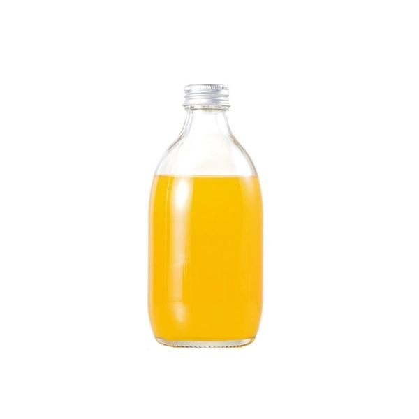 250ml 350ml 500ml Round Empty Juice Milk Tea Beverage Glass Bottle