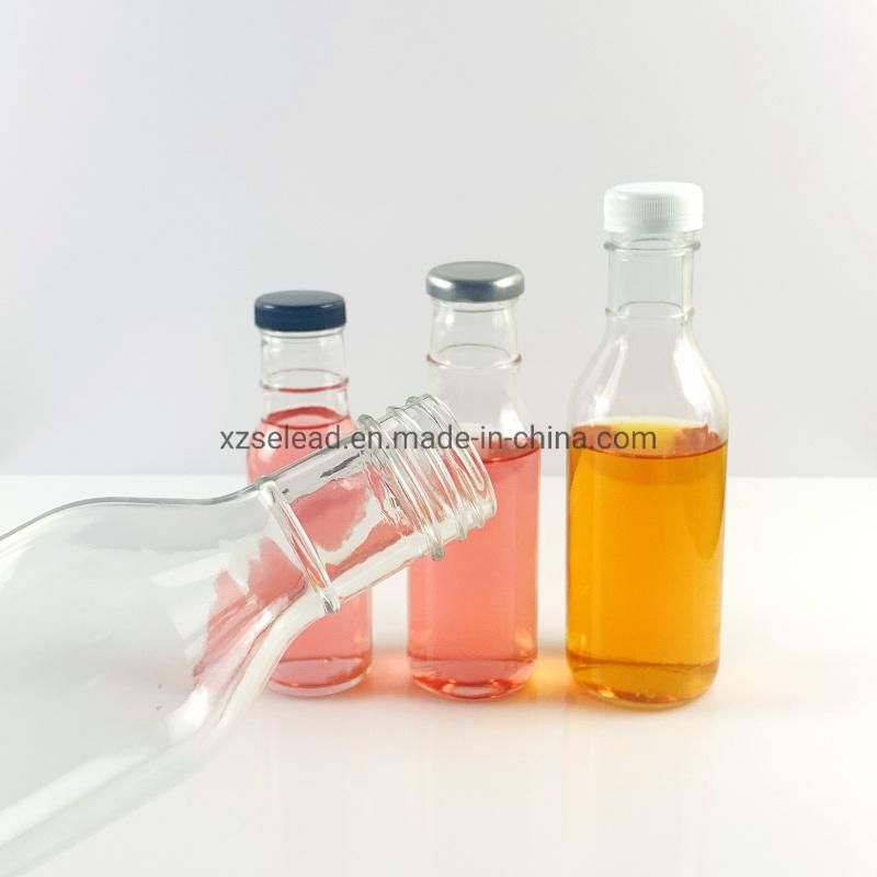 OEM Shaped Glass Coffee Bottle Sodas Bottle 500 Ml