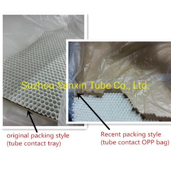 PE Plastic Cosmetic Packaging Exfoliating Cream Lotion Wholesale Tubes with Flip Top PP Cap