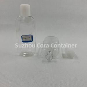 119ml Neck Size 20mm Pet Plastic Cosmetic Bottle with Screwing Cap