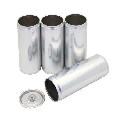 330ml Sleek High Quality Empty Blank Custom Printed Aluminum Beverage Juice Cans