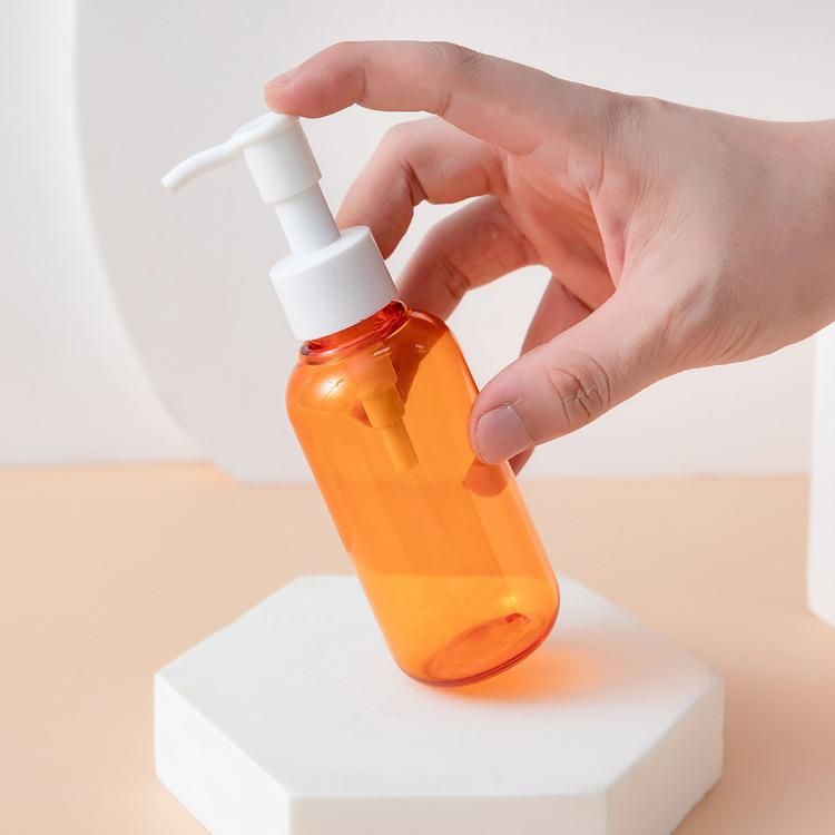 China Supplier OEM ODM Customize Logo 30ml 50ml Heavy Wall Good Quality Personal Skincare Container Facial Cleaning Oil Pump Bottle