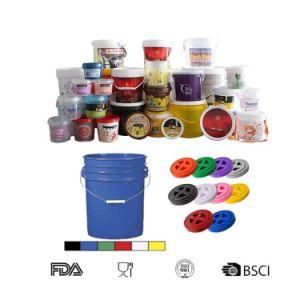 Hot Sale 1L-20L Food Grade 5 Gallon Plastic Buckets with Handle and Lid Plastic Pail