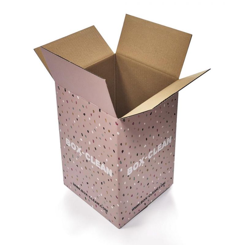 Transport Shipping Moving Mailing Printed Packaging Box Corrugated Box Custom Design Kraft Paper Carton Box