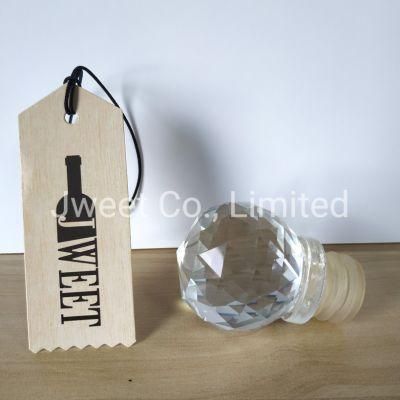Diamond Ball Cap EVA Plastic Cork Stopper for Spirits Bottles