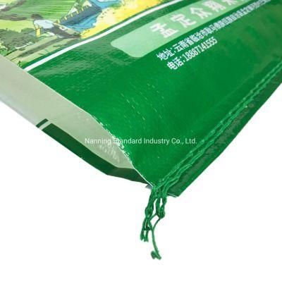 BOPP Laminated PP Woven Rice Bag 25kg Size with Basmati Rice