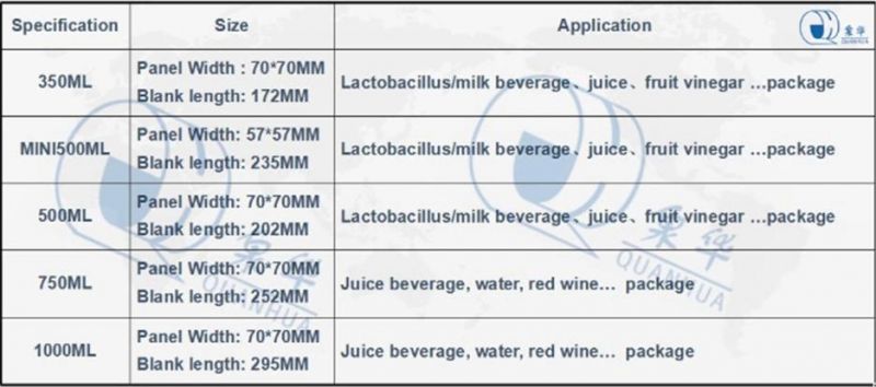 Water/Egg Tart Liquid/Emulsion/Pure Milk/Cream/Cheese/Coffee/Spice and Soup/Whip Topping/Lactobacillus Beverage/Juice/Albumen/Yoghour/Catsup/Jam/Lavation Carton