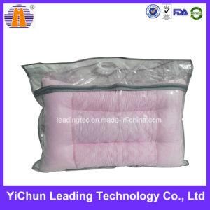 Customized PVC and Non Woven Pillow Packaging Zipper Plastic Bag