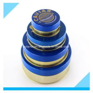 30g_50g_100g_250g Metal Tin Container for Packaging Caviar