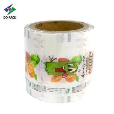 Customized BOPP/CPP/Mopp Sealing Clear Plastic Bags Food Packaging Plastic Roll Film for Yogurt