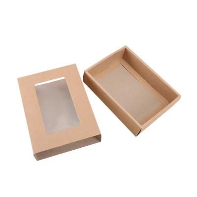 Wholesale Custom Kraft Paper Box with Window