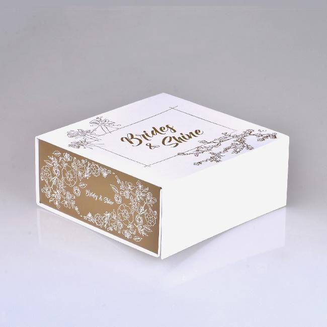 Full Color Printing Foldable Paper Flat Pack Gift Box