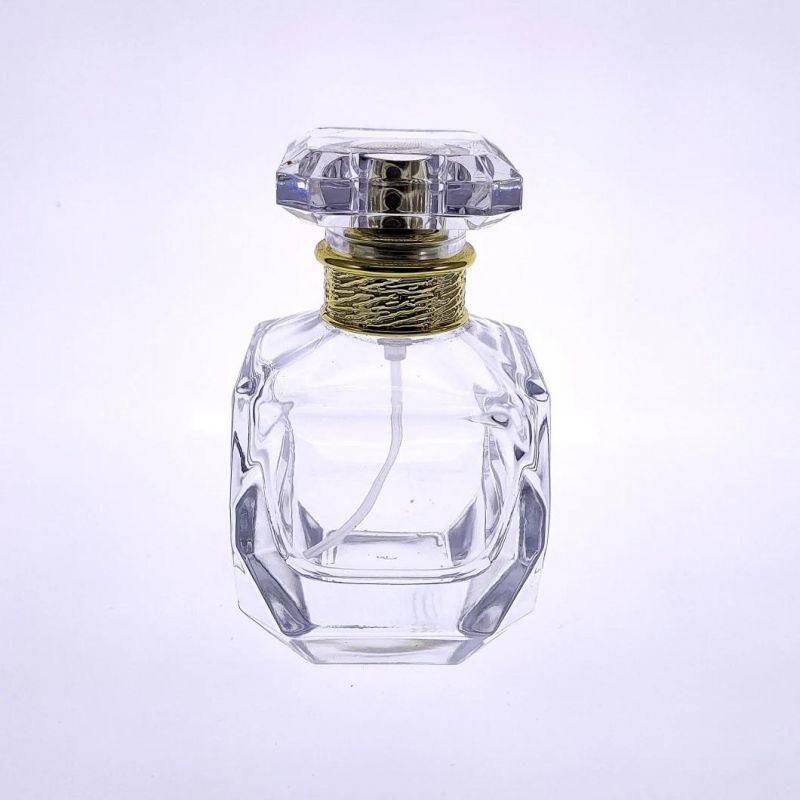 50ml 3D Perfume Bottle Mini Portable Travel Refillable Perfume Atomizer Bottle for Spray Scent Pump Case