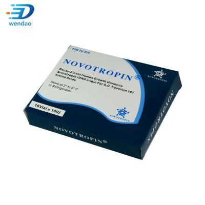 Free Design Norvatis Body Building Popular Selling 10iu 2ml Vial Label H Gh Packaging Boxes