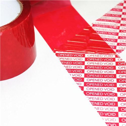 Customized Personalised Logo Anti Theft Security Seal Tape Warranty Void If Removed