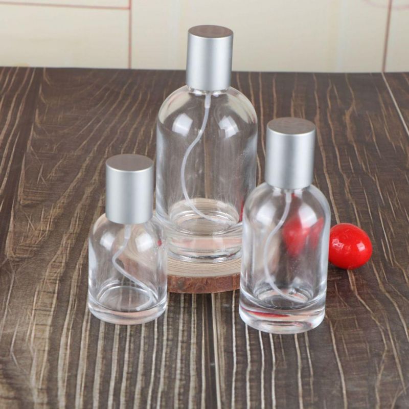 30ml 50ml 100ml Wholesale Clear Empty Spray Perfume Bottle Fine Mist Thick Glass Bottle