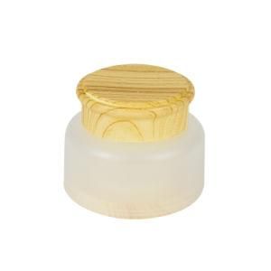 Luxury Eco-Friendly Bamboo Cream Jar Wooden Jar