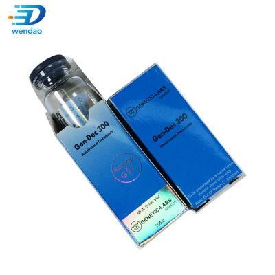 Custom Printed Dropper Bottle Steroids 10ml Hologram Vial Label and Box