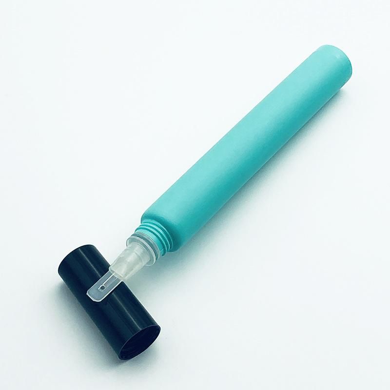 Plastic Cosmetic Tube with Soft Gel Spatula Applicator