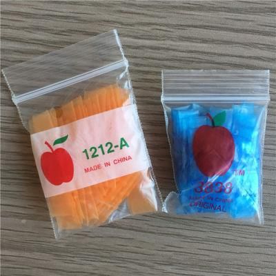 Ziplock Bag Small Colored Plastic Bag Mini Zipper Sealed Bag