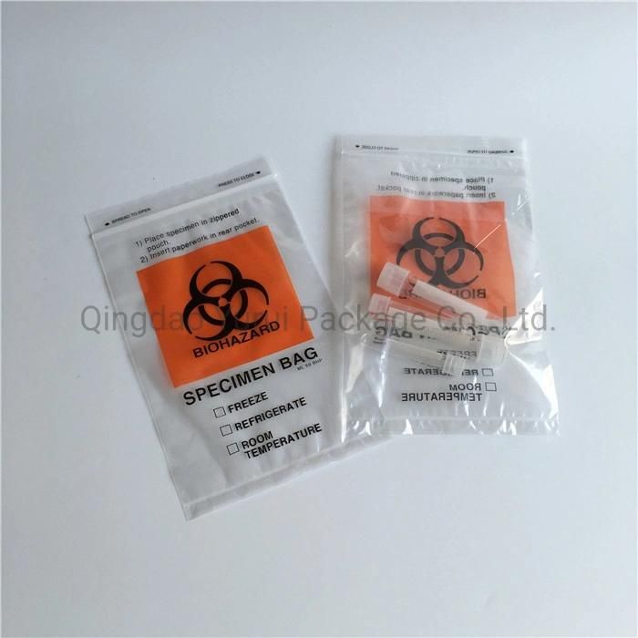 Lab Zip Lock Specimen Tranport Bag