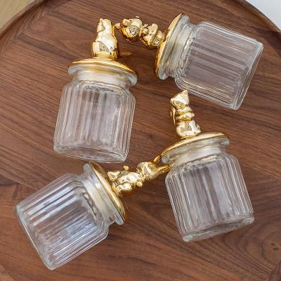 250ml Glass Packing Jar for Food Storage with Designed Cap