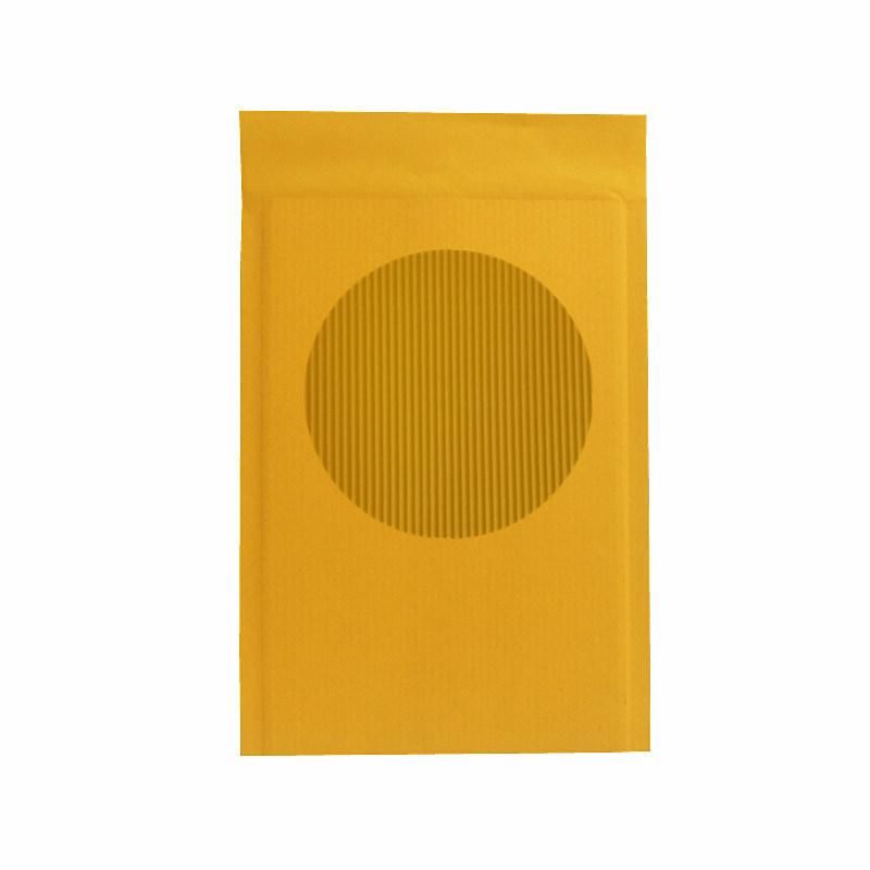 Recyclable Kraft Cover Paper Mailers Bag Corrugated Paper Padded Cushion Packaging Envelopes