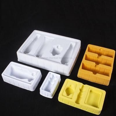 Customizable White Electronic Packaging Plastic Insert Blister Tray