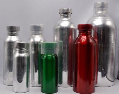 250ml Screw Cap Aluminum Cap Aluminum Bottle for Agrochemicals, Essential Oil, Medical