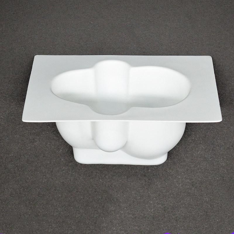 White PP/PVC luxury Plastic Blister Cosmetic Packaging Tray