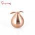 30g 50g Gold Egg Shaped Luxury Empty Plastic Cream Jar for Skin Care