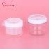 50ml 80ml Popolar-Unique Empty Plastic Transparent Cream Jar