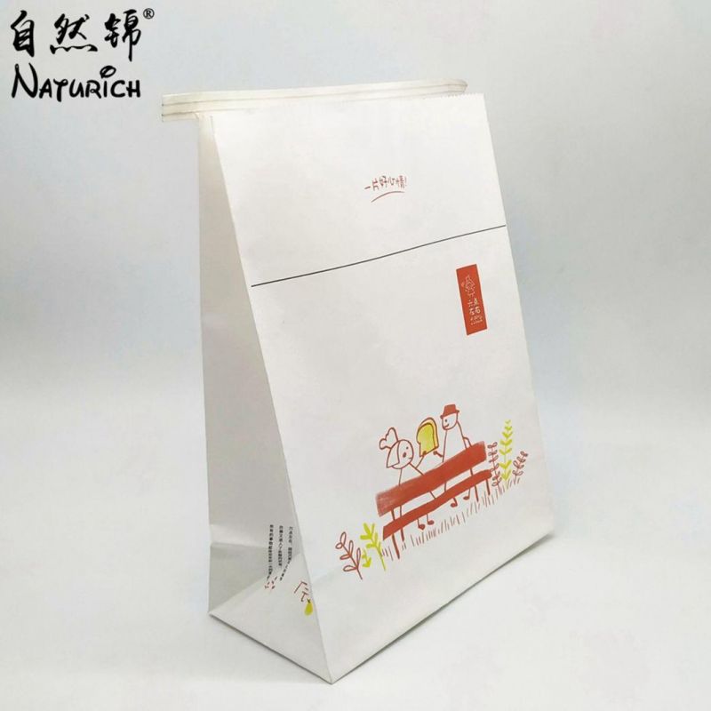 Eco-Friendly Cookie Paper Bag Kraft Bag Food Packaging Paper Bag