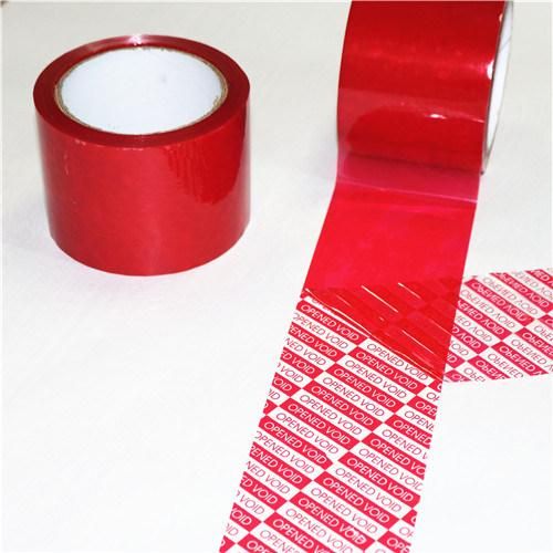 Anti Counterfeit Sealing Custom Packaging Tamper Evident Security Void Tape for Courier Box