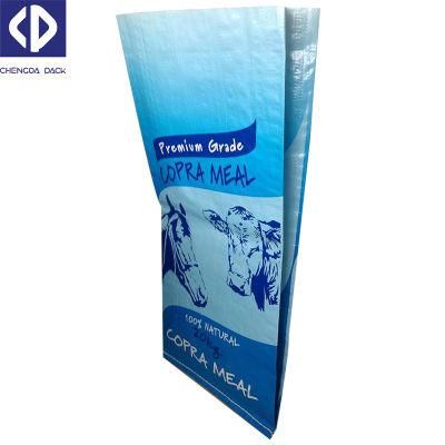 20 Kg Animal Feed Sacks BOPP Laminated PP Woven Rice Packing Bag