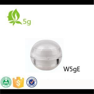 5g Mini Colorful Ball Shape Plastic Cream Jar for Cosmetic Packaging