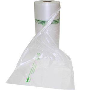 100% Biodegradable and Compostable Produce Bags on Roll for Supermarket