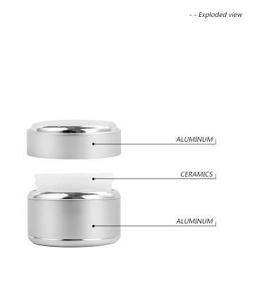 High Quality 5ml 7ml 15ml 20ml 30ml 50ml 100ml 200ml Round Aluminum Cosmetic Cream Jar