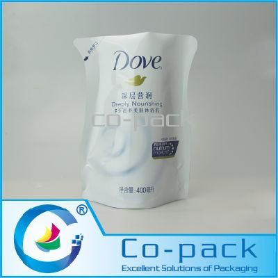 Aluminum Foil Laminated Plastic Liquid Bag for Shower Gel Packaging