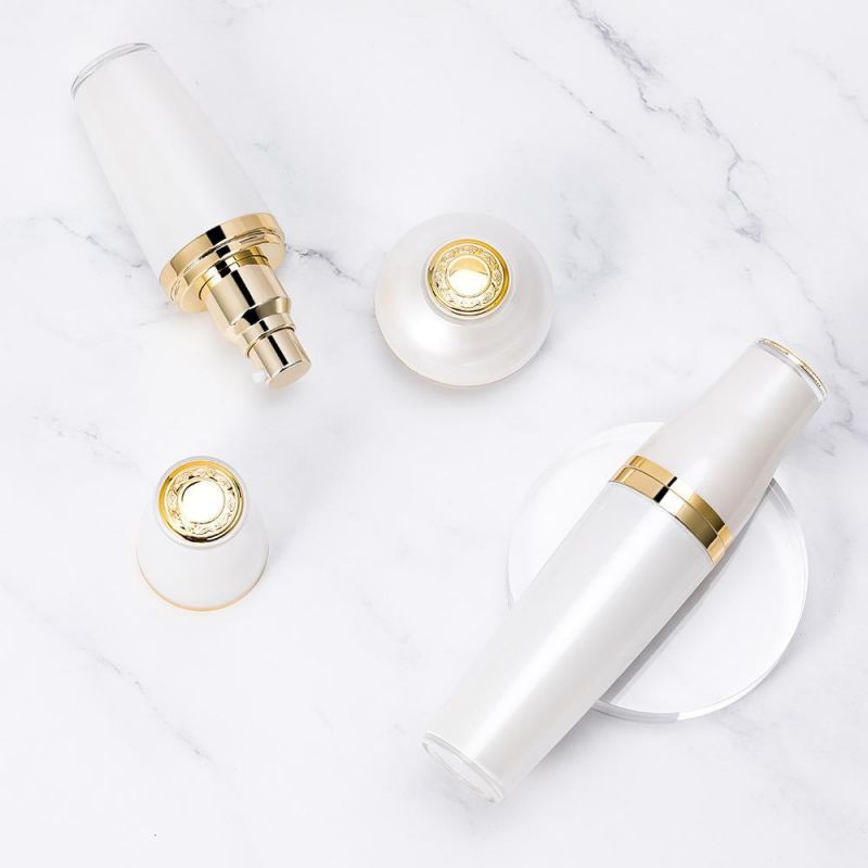 30ml 50ml 80ml White Acrylic Lotion Bottle