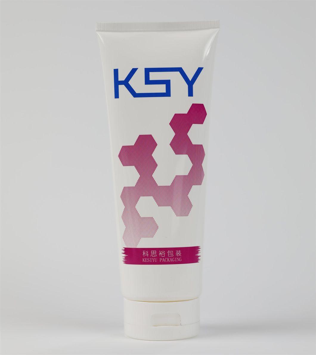 Customized Cosmetic Shampoo Hair Dye Tube Packaging Body Lotion Tube Packaging with Flip Top Lid