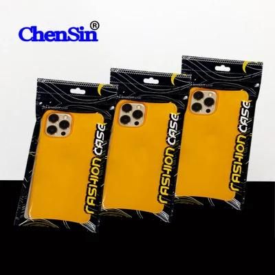 Phone Case Packaging Black Plastic Bag Clear Zipper Bags