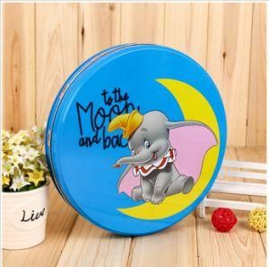 Blue Elephant Tin Box Cookie Box