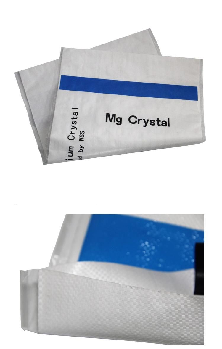 Customized Transparent PP Laminated Woven Raffia Bag for Chemical, Rice, Flour, Sugar, Pellet, Biofuels, Charcoal, Fertilizer, Building Material